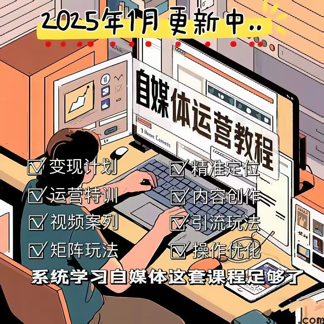 自媒体运营教程零基础运营教程